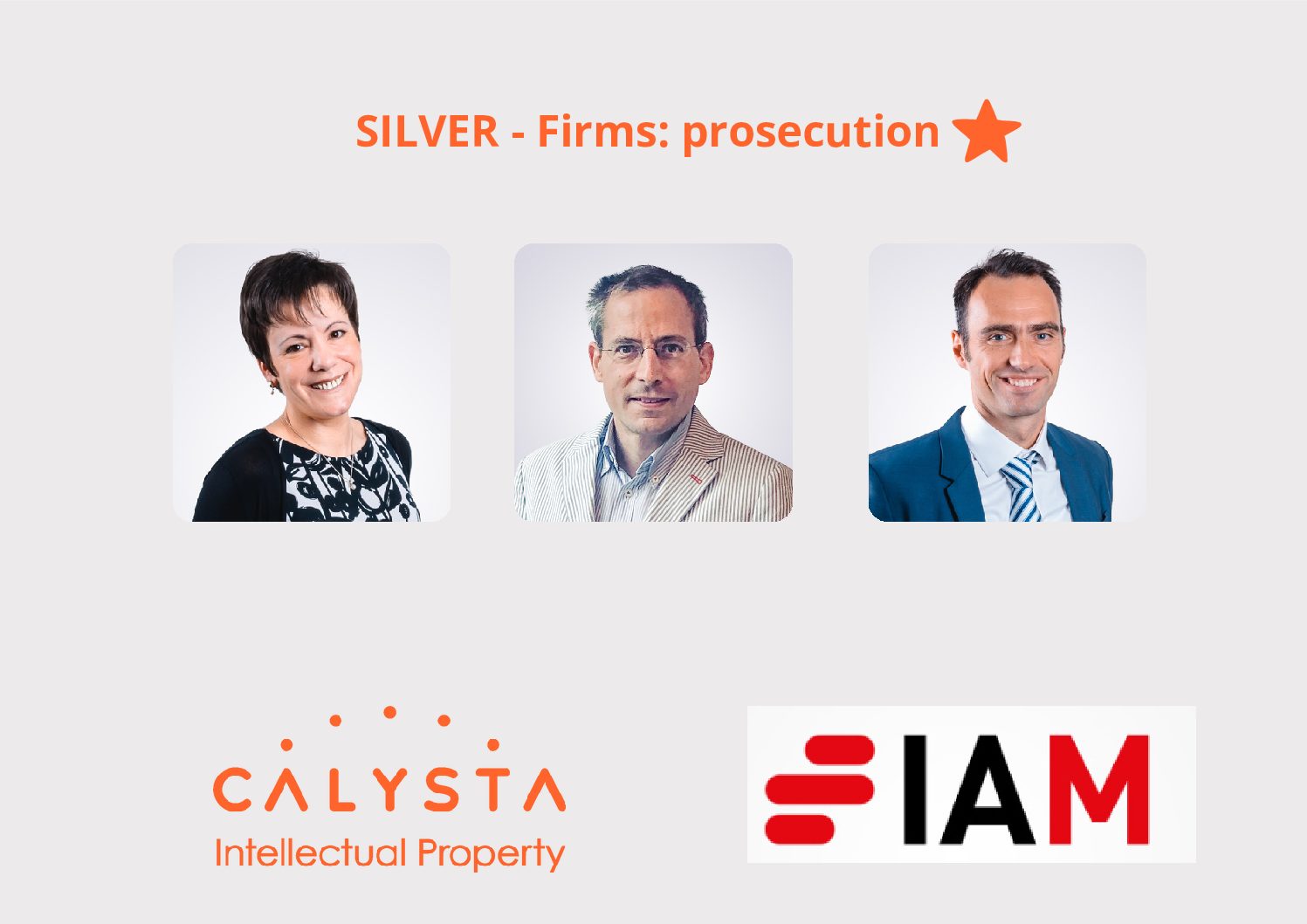 Calysta once again ranked Silver by IAM Research